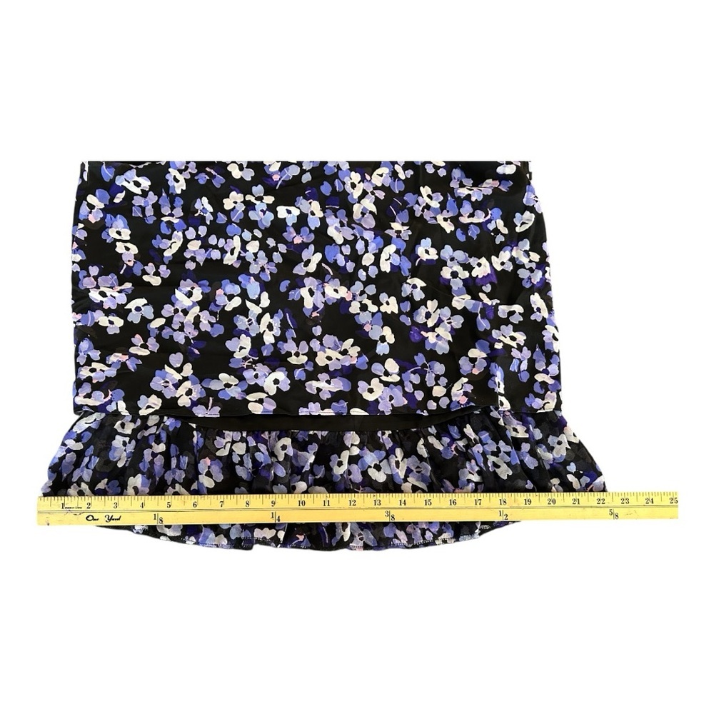 Kate Spade Floral Hydrangea Silk Double Layer Tank Size Large - Picture 6 of 9